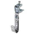 Winnie Industries 3/4in. J Hook with Pressed Beam Clamp - 360 Degrees  Rotation, 100PK WJH12ACPBC